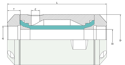 air pinch valve dimension